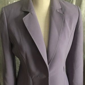 Lavender Waistline Complementing Blazer